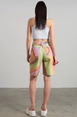 Skirts & Shorts^The Ragged Priest Acid Denim Short
