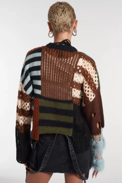 Knitwear & Sweats^The Ragged Priest Banchee Knit Brown