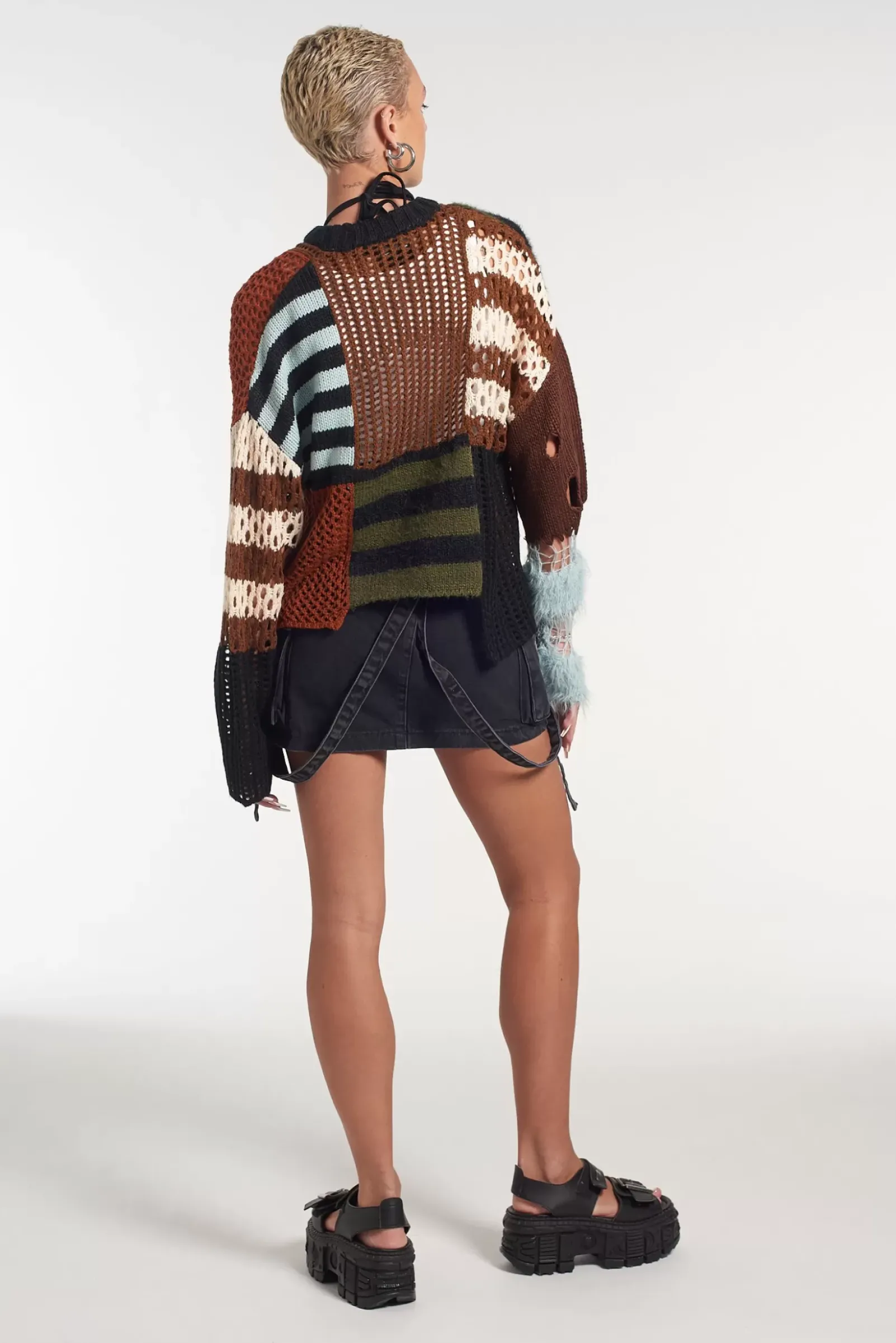 Knitwear & Sweats^The Ragged Priest Banchee Knit Brown