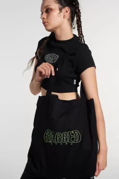 Accessories^The Ragged Priest Black Doom Tote Bag