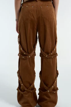 Trousers^The Ragged Priest Bound Brown Cord Trouser