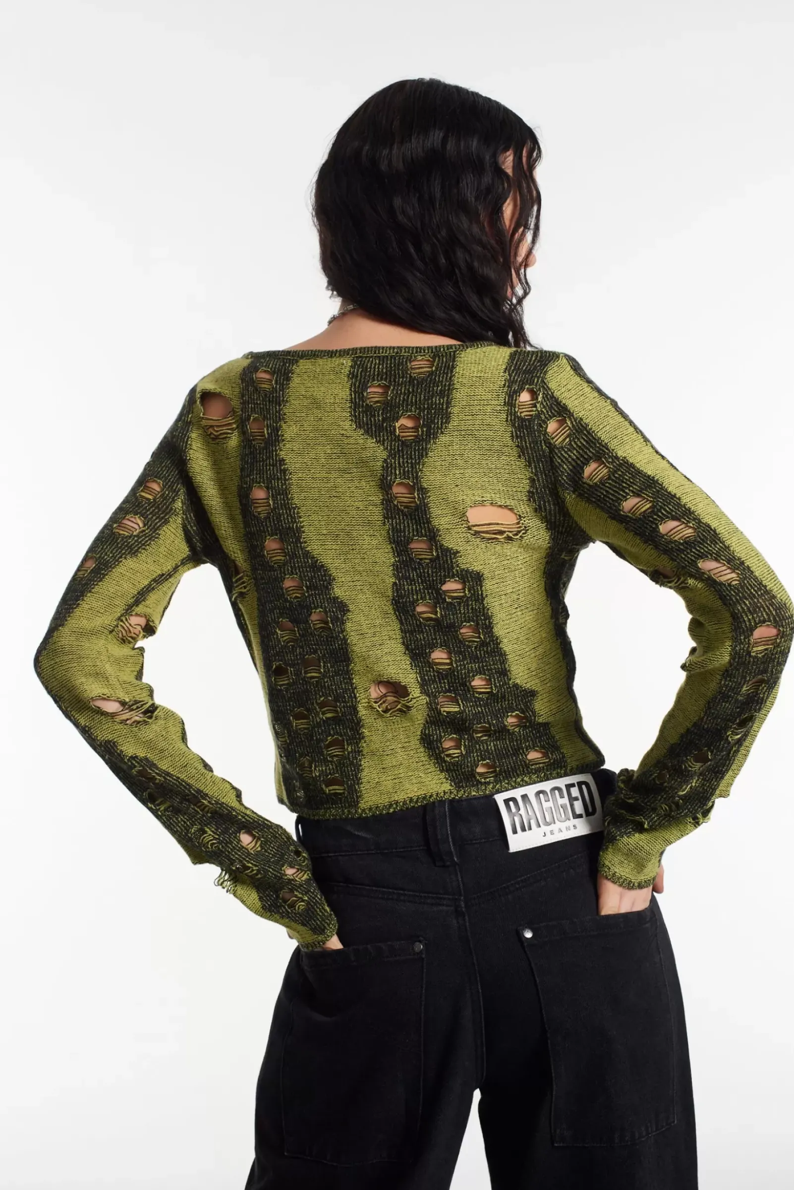 T-Shirts & Tops^The Ragged Priest Bug Distressed Long Sleeve Top
