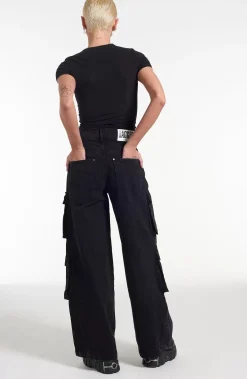 Jeans^The Ragged Priest Cargo Jean Black