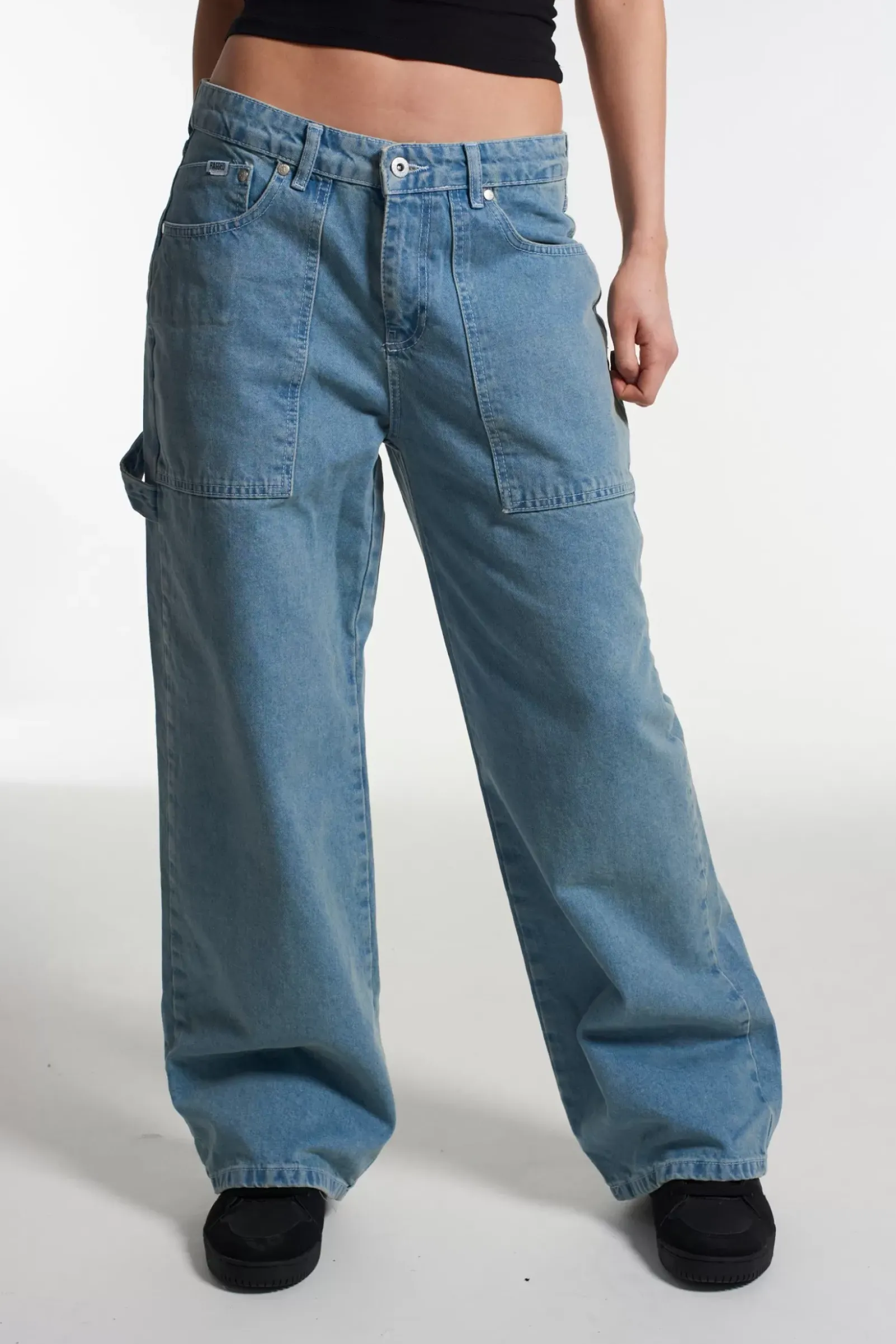 Jeans^The Ragged Priest Carpenter Release Jean - Mid Blue