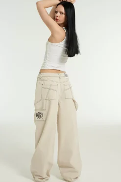 Jeans^The Ragged Priest Carpenter Release Jean - Stone