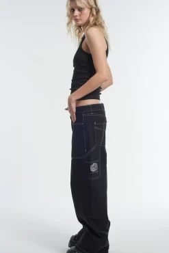 Jeans^The Ragged Priest Carpenter Release Jean - Black Charcoal