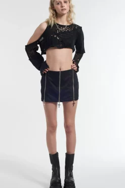 Skirts & Shorts^The Ragged Priest Charmed Crosses Mini Skirt