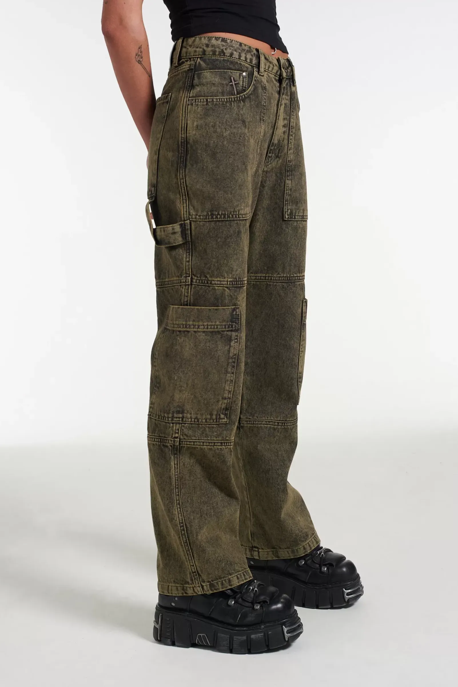 Jeans^The Ragged Priest Combat Jean Sandwash