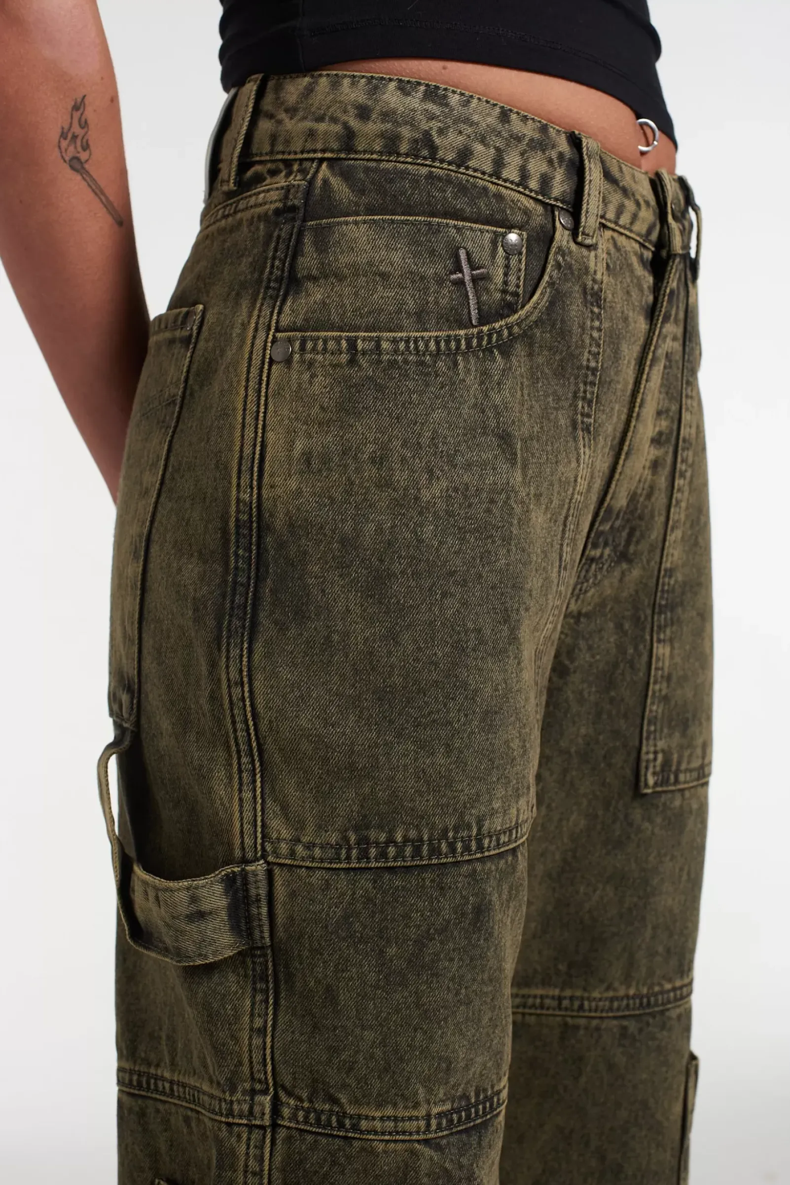 Jeans^The Ragged Priest Combat Jean Sandwash