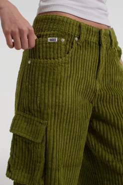Jeans^The Ragged Priest Cord Combat Release Jean Khaki