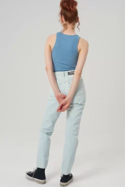 Jeans^The Ragged Priest Cougar Mom Jean – Light Blue