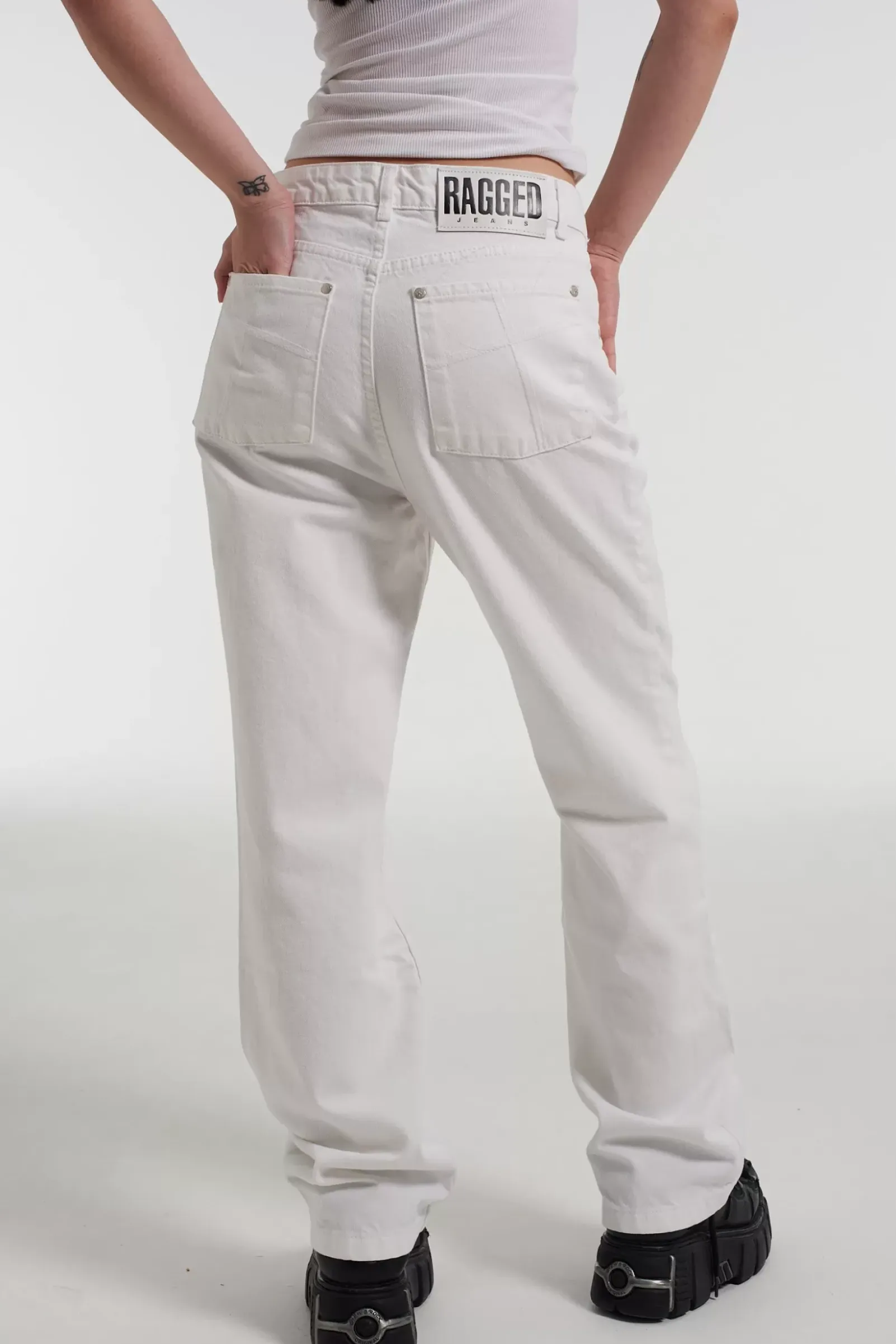 Jeans^The Ragged Priest Dad Jean - Mid Blue