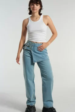 Skirts & Shorts^The Ragged Priest Dad Jean Skirt - Blue