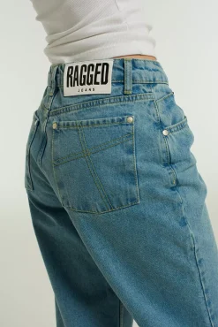 Jeans^The Ragged Priest Dad Jean - Stone Wash Stonewash