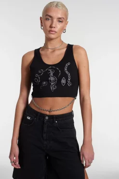 T-Shirts & Tops^The Ragged Priest Doodle Print Vest