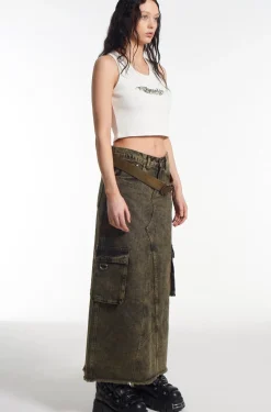 Skirts & Shorts^The Ragged Priest Enyo Denim Maxi Skirt