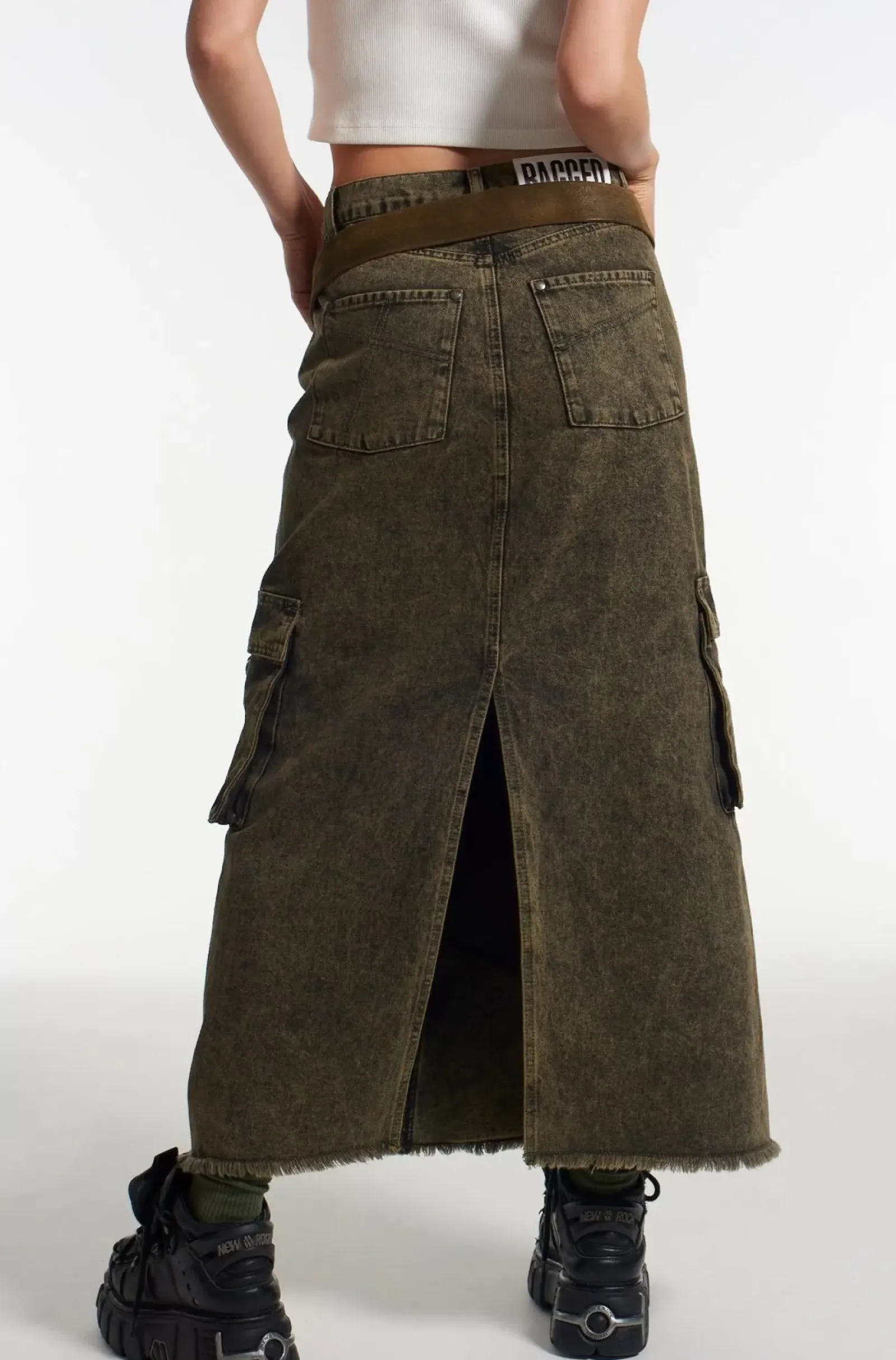 Skirts & Shorts^The Ragged Priest Enyo Denim Maxi Skirt