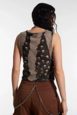T-Shirts & Tops^The Ragged Priest Escape Distressed Top