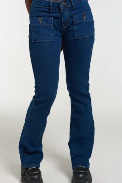 Jeans^The Ragged Priest Flashback Low Rider - Blue