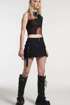 Skirts & Shorts^The Ragged Priest Force Cargo Mini Skirt