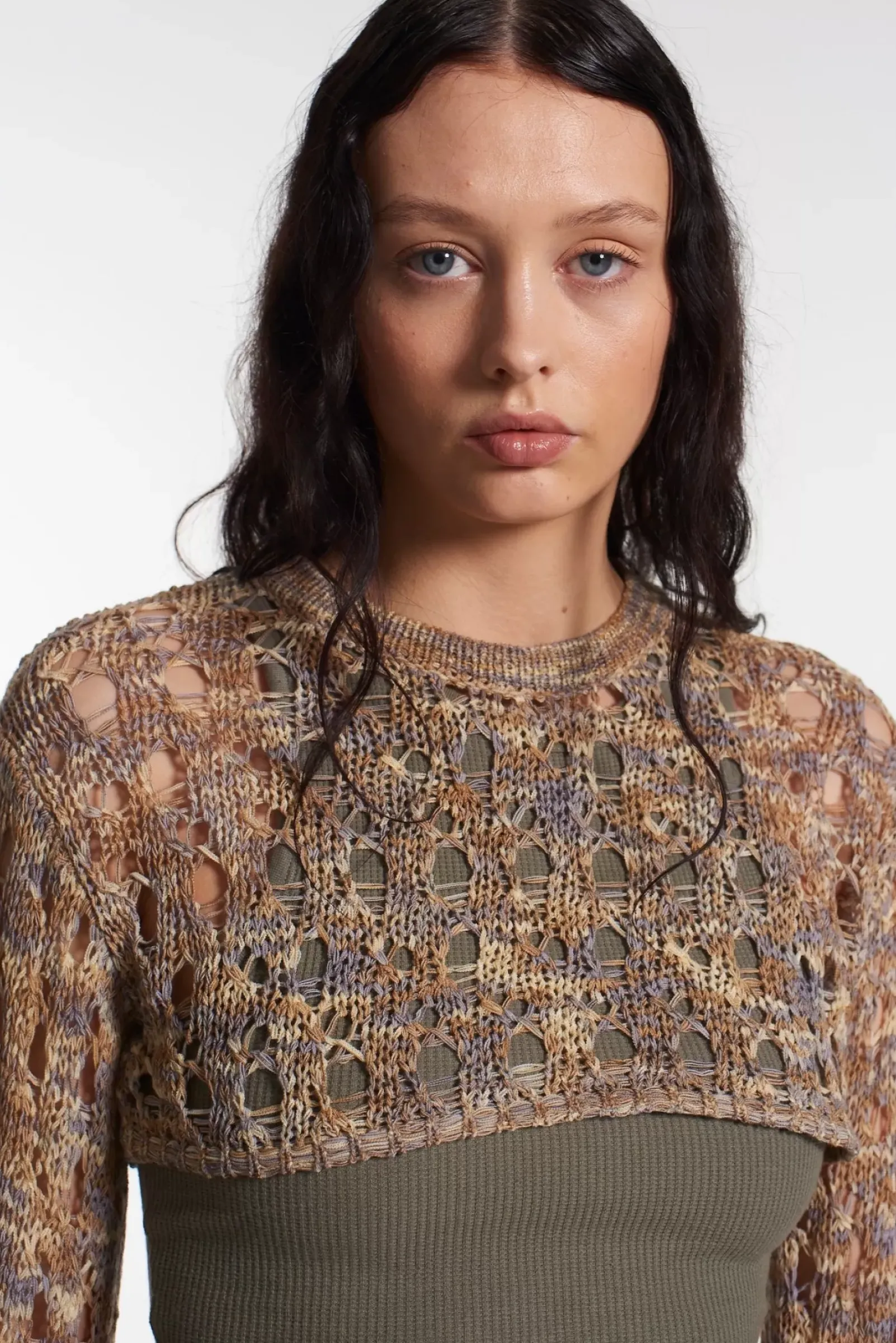 T-Shirts & Tops^The Ragged Priest Gretel Super Cropped Knit Top