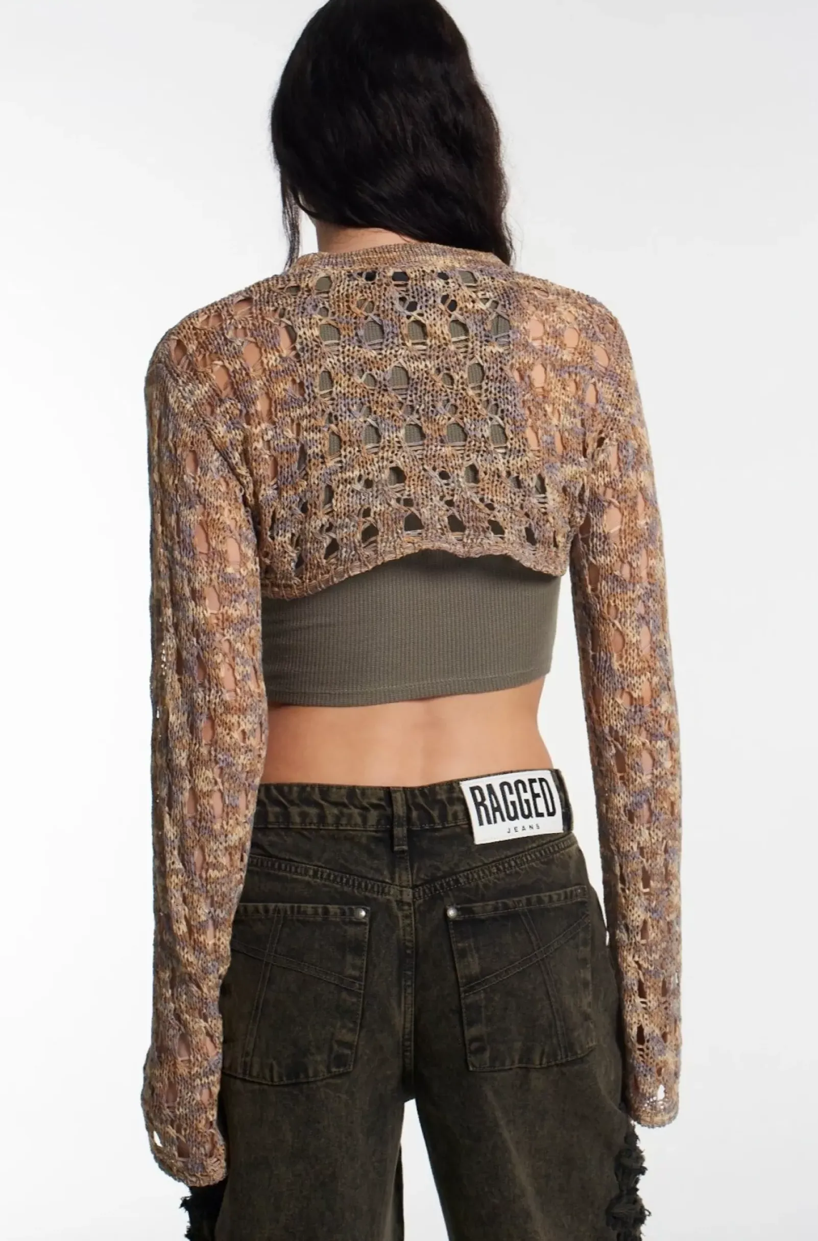 T-Shirts & Tops^The Ragged Priest Gretel Super Cropped Knit Top