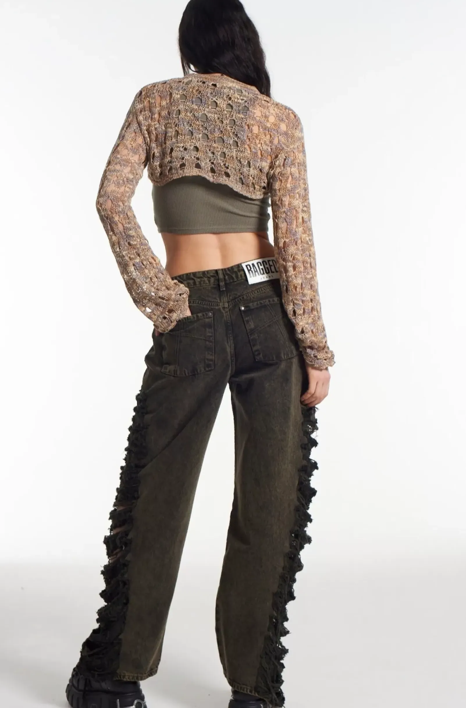 T-Shirts & Tops^The Ragged Priest Gretel Super Cropped Knit Top
