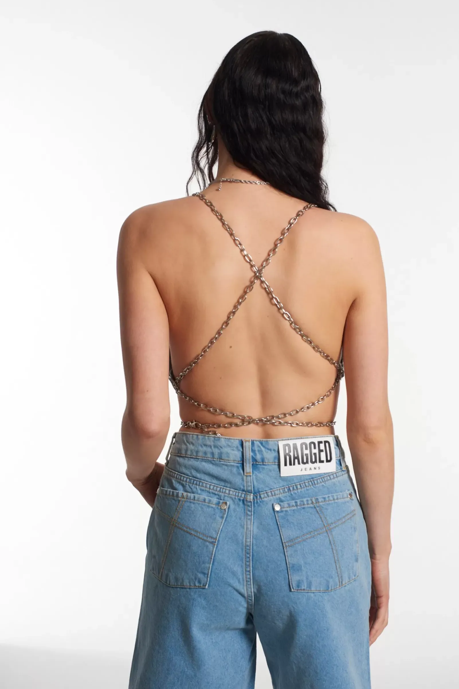 T-Shirts & Tops^The Ragged Priest Gwen Denim Bralette