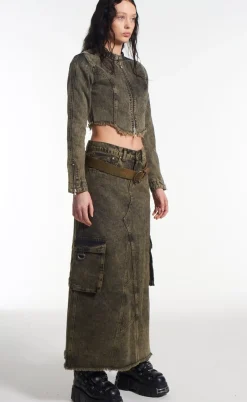 Coats & Jackets^The Ragged Priest Harley Denim Biker Jacket