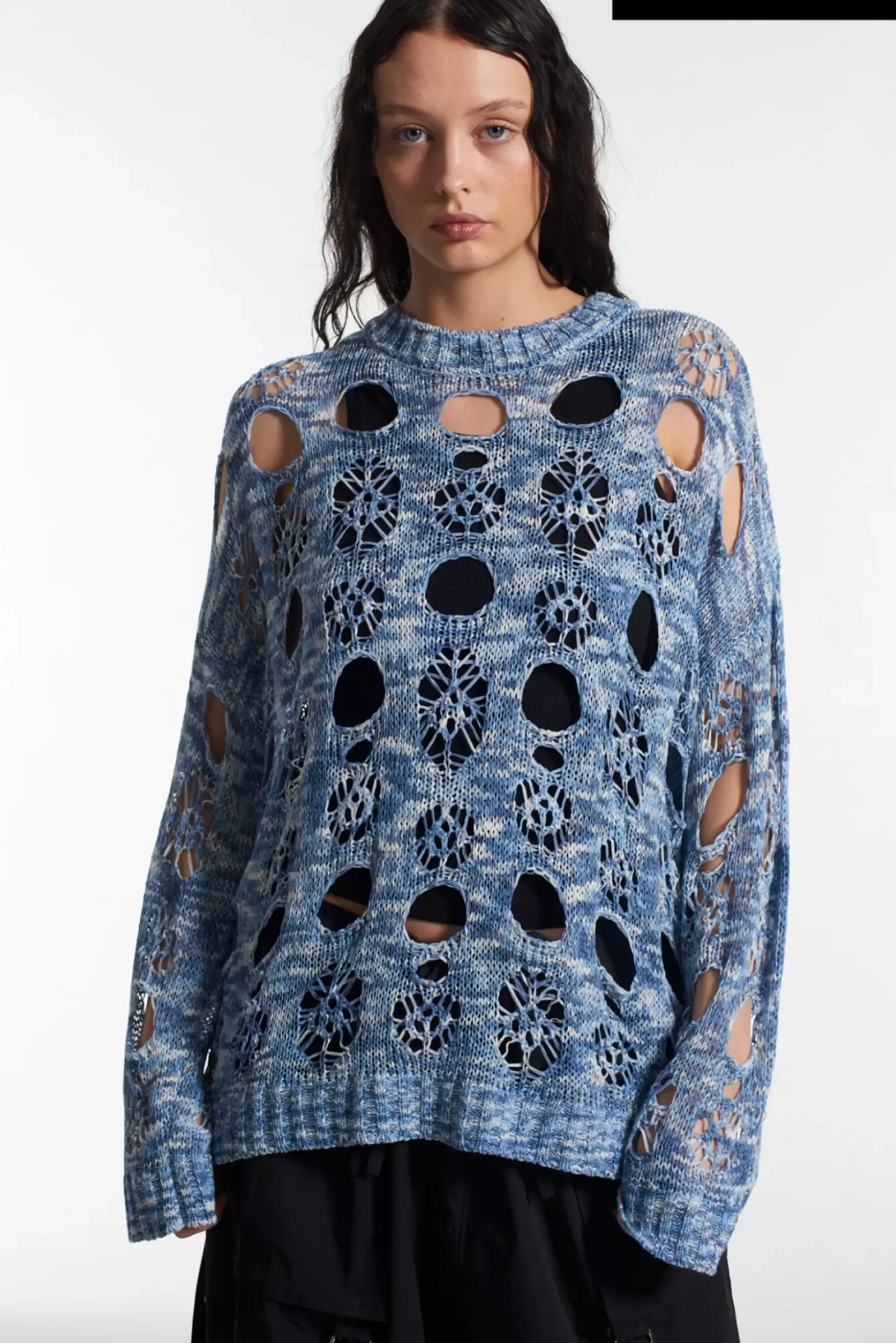 Knitwear & Sweats^The Ragged Priest Haze Knit Blue