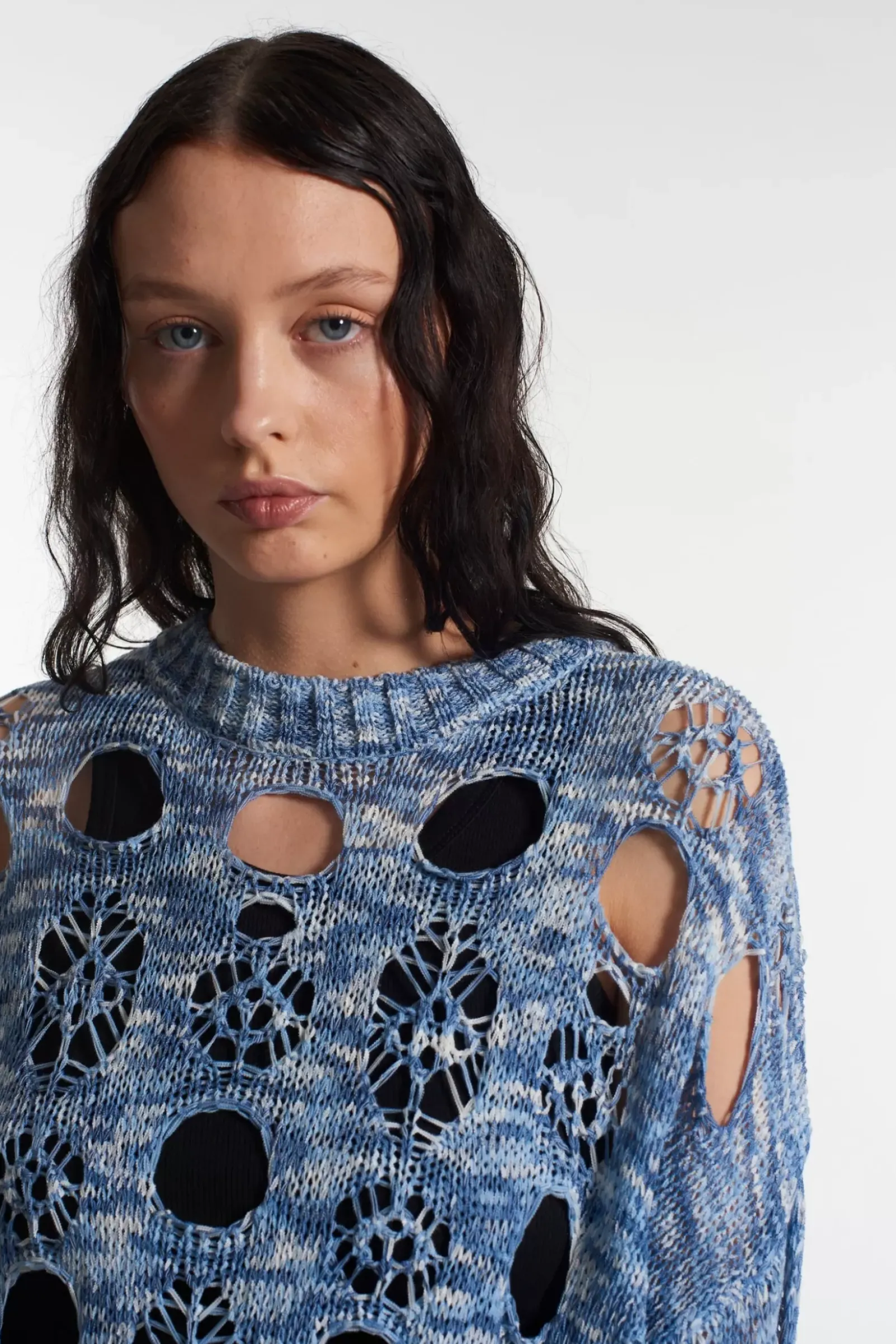 Knitwear & Sweats^The Ragged Priest Haze Knit Blue