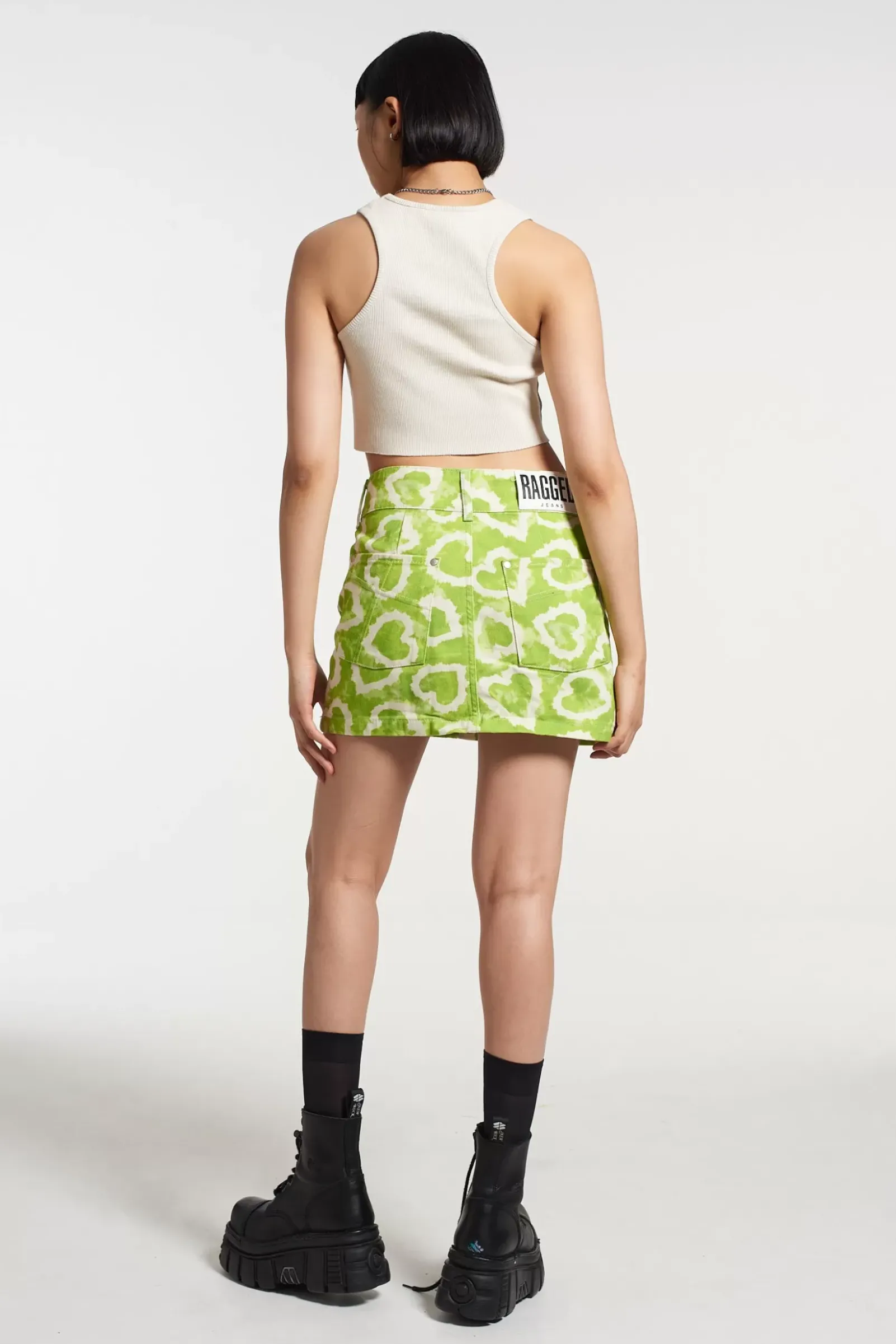 Skirts & Shorts^The Ragged Priest Hedonism Print Skirt