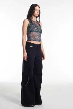 T-Shirts & Tops^The Ragged Priest Icon Mesh Top