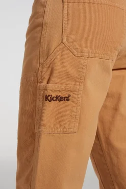 Trousers^The Ragged Priest Kickers Classic Drill And Cord Carpenter Trouser Cord Brown
