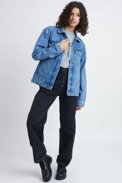 Coats & Jackets^The Ragged Priest Kickers Classics Blue Denim Jacket