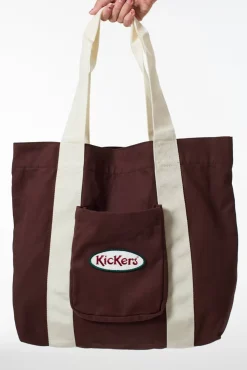 Accessories^The Ragged Priest Kickers Classics Brown Canvas Tote Bag