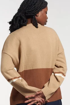 Knitwear & Sweats^The Ragged Priest Kickers Classics Brown Tonal Knitted Jumper