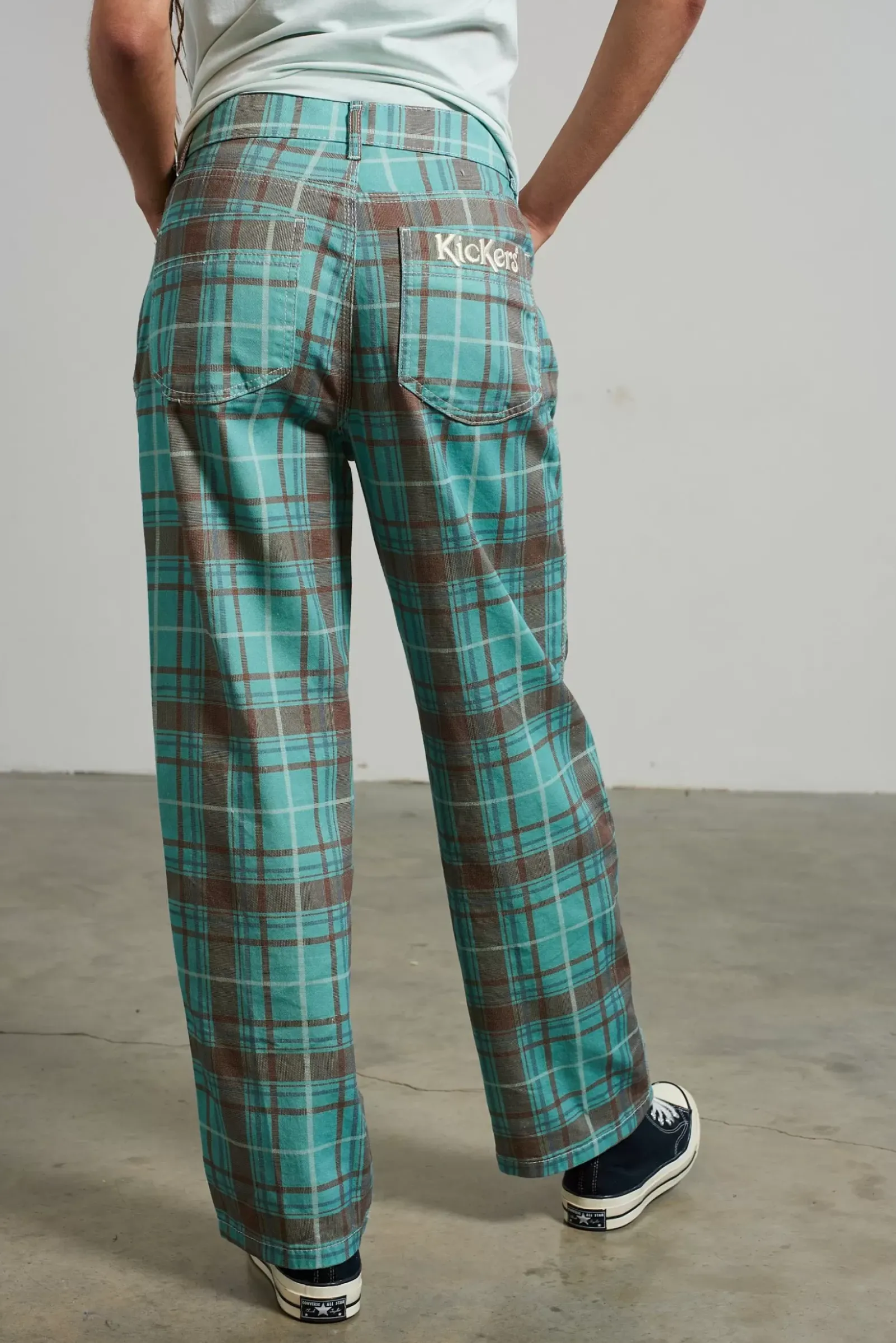 Trousers^The Ragged Priest Kickers Classics Check Drill Pant