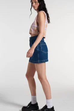 Skirts & Shorts^The Ragged Priest Kickers Classics Denim Mini Skirt Indigo