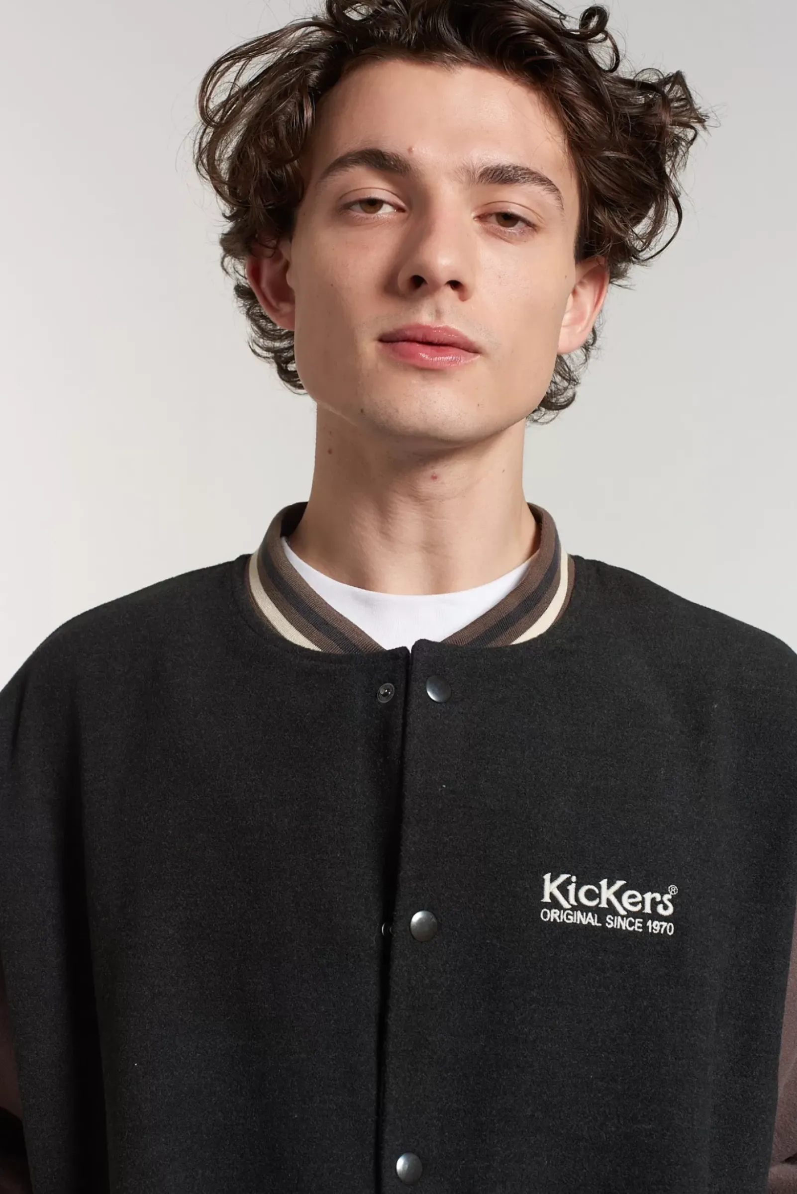 Coats & Jackets^The Ragged Priest Kickers Classics Mens Varsity Brown Jacket