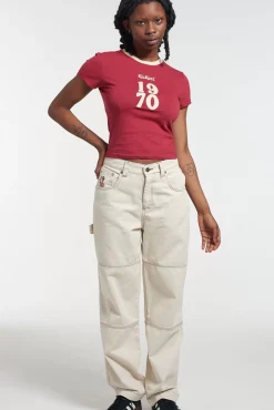 Trousers^The Ragged Priest Kickers Classics White Drill Trouser