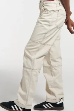 Trousers^The Ragged Priest Kickers Classics White Drill Trouser