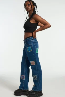 Jeans^The Ragged Priest Kook Patch Dad Jean