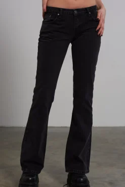 Jeans^The Ragged Priest Low Rider Jean - Charcoal