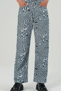 Jeans^The Ragged Priest Marble Jean - Blue