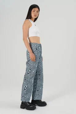 Jeans^The Ragged Priest Marble Jean - Blue