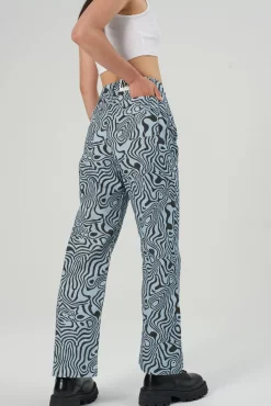 Jeans^The Ragged Priest Marble Jean - Blue