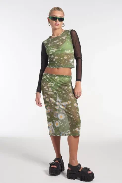 T-Shirts & Tops^The Ragged Priest Meadow Mesh Top
