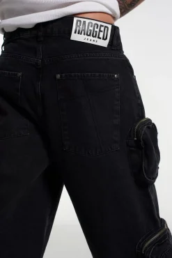 Jeans^The Ragged Priest Mens Balloon Jean Charcoal