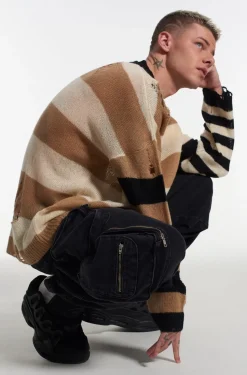 Jeans^The Ragged Priest Mens Balloon Jean Charcoal